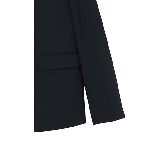 AOYAMA 【洋服の青山】Vカラージャケット レディース 春夏用 ネイビー