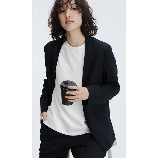 【美品】PASSIONE ゆったりワイドVネックノーカラージャケット ネイビー 楽天市場】【新作】PASSIONE(パシオーネ)ポリストレッチゆったり