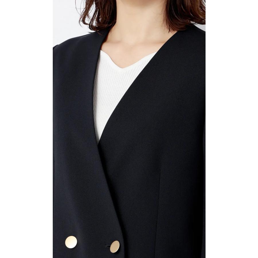 AOYAMA 【洋服の青山】ダブルジャケット レディース 春夏秋冬 ネイビー