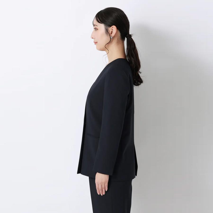 AOYAMA 【洋服の青山】ダブルジャケット レディース 春夏秋冬 ネイビー
