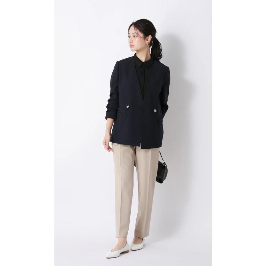AOYAMA 【洋服の青山】ダブルジャケット レディース 春夏秋冬 ネイビー