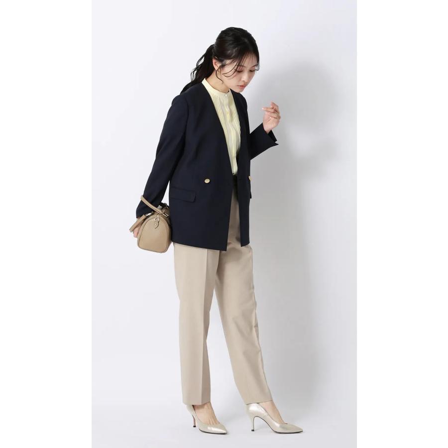 AOYAMA 【洋服の青山】ダブルジャケット レディース 春夏秋冬 ネイビー