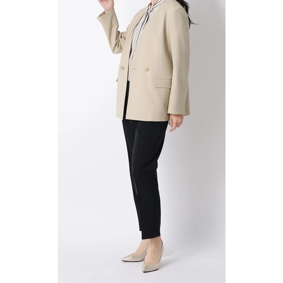 AOYAMA 【洋服の青山】ダブルジャケット レディース 春夏秋冬 ベージュ