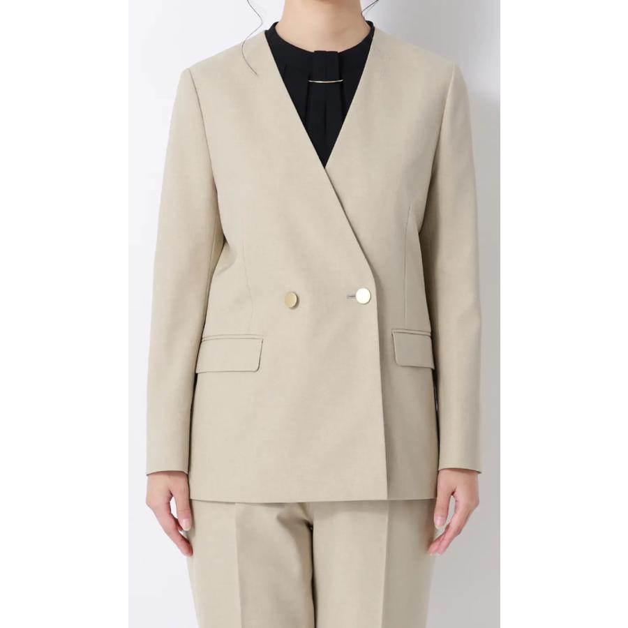 AOYAMA 【洋服の青山】ダブルジャケット レディース 春夏秋冬 ベージュ