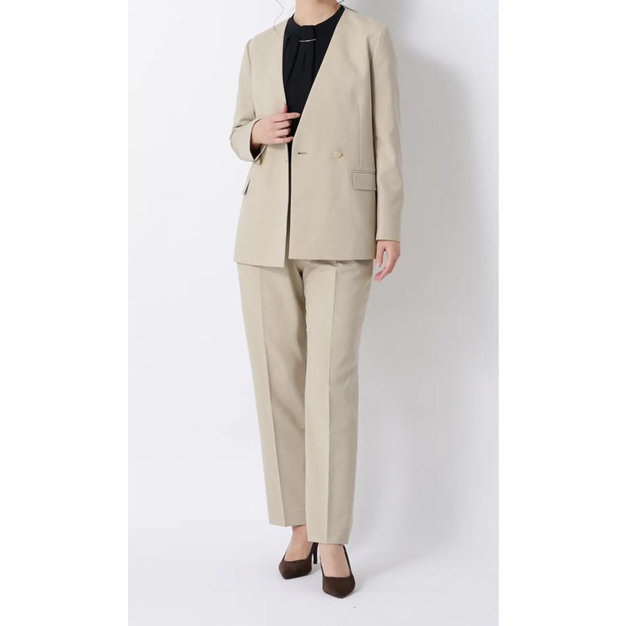 AOYAMA 【洋服の青山】ダブルジャケット レディース 春夏秋冬 ベージュ