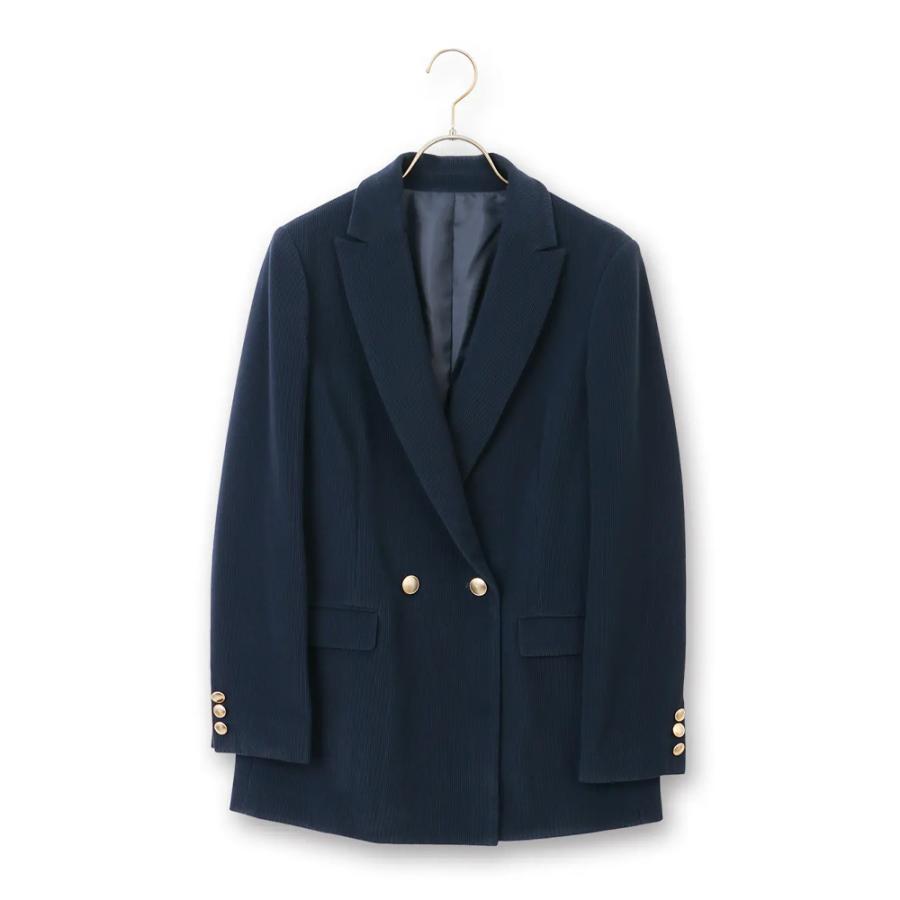 AOYAMA 【洋服の青山】紺ブレザー レディース 秋冬 ジャケット ダブル