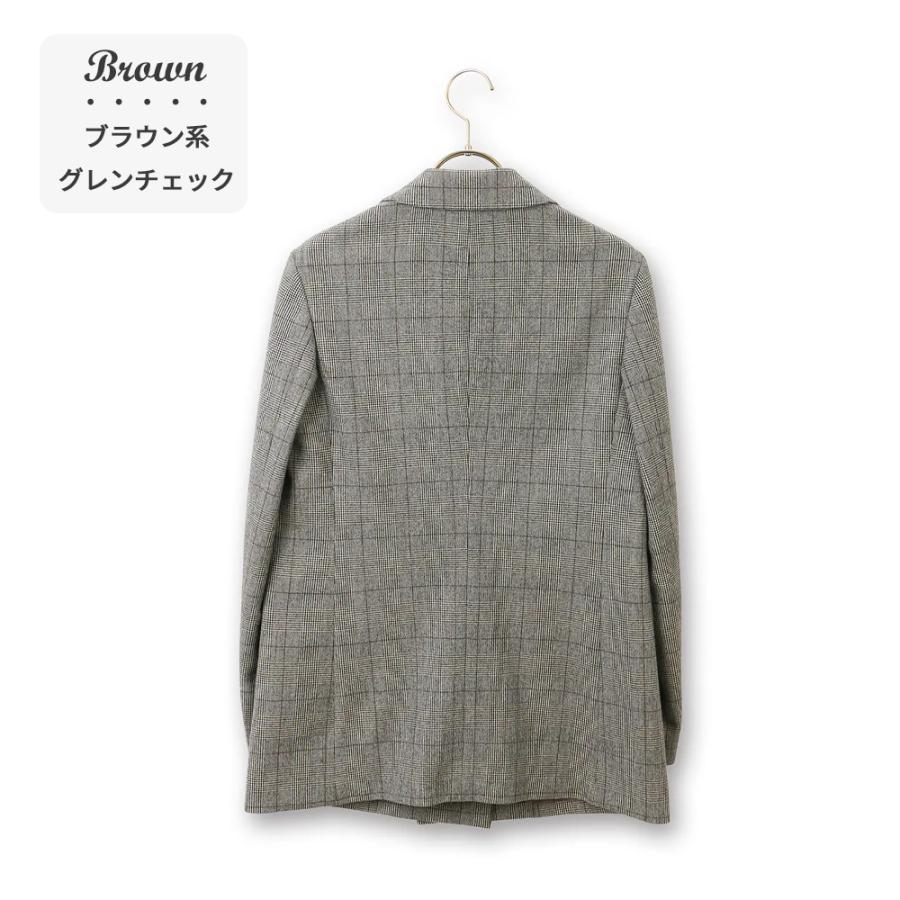 AOYAMA 【洋服の青山】ダブルジャケット レディース 秋冬 ブラウン