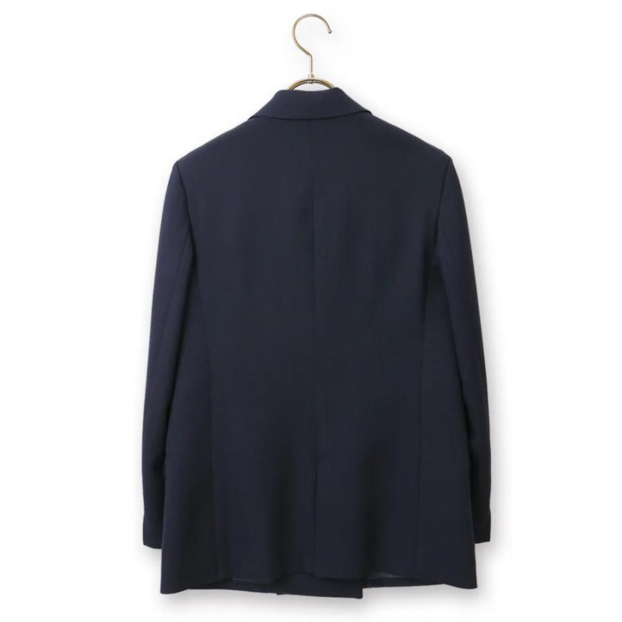 【美品】シップス テーラード アンコン サマージャケット 洗える ネイビー M 未使用級 ザショップティーケー サマージャケット アンコン
