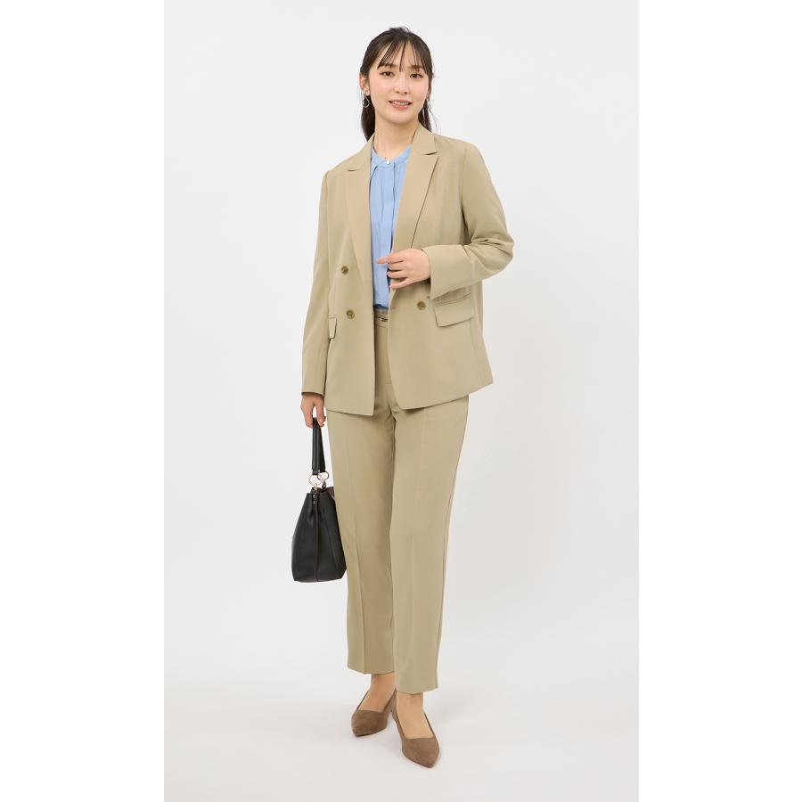 AOYAMA 【洋服の青山】春夏 ベージュ系 4ボタンダブルジャケット