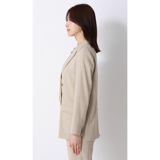 AOYAMA 【洋服の青山】盛夏 ベージュ系 4ボタンダブルジャケット【超