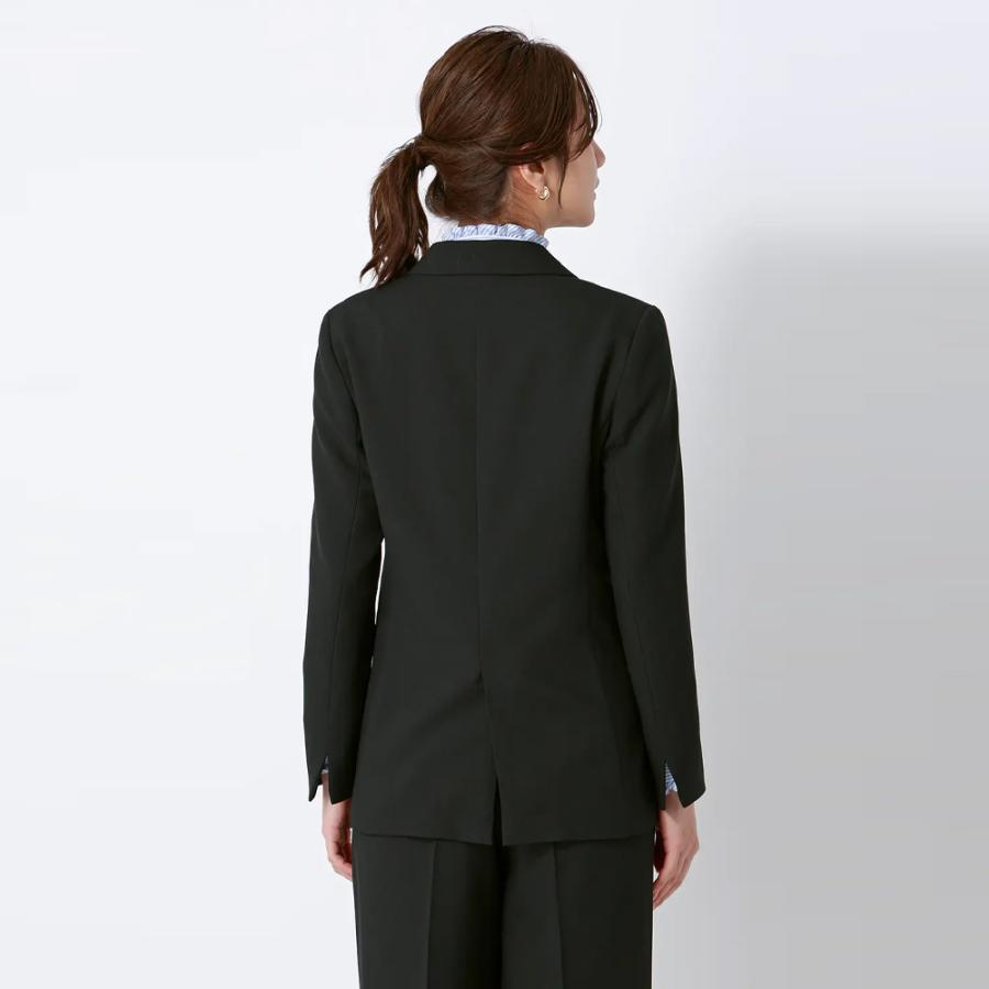 AOYAMA 【洋服の青山】ダブルジャケット レディース 春夏秋冬 ブラック