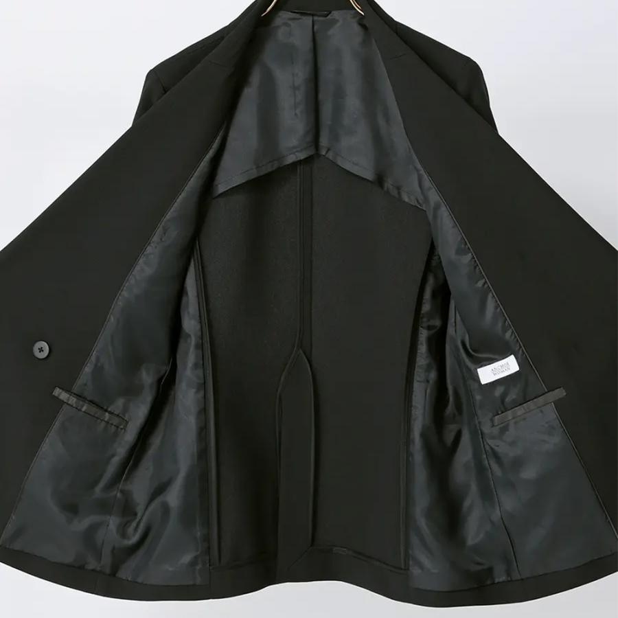 AOYAMA 【洋服の青山】ダブルジャケット レディース 春夏秋冬 ブラック