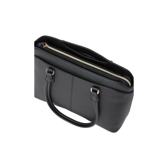 フルラ 黒サフィアーノトートA4可肩掛け可ビジネスバッグ FURLA（フルラ） トートバッグ MIASOFIA ミアソフィア WB01828 BX3632