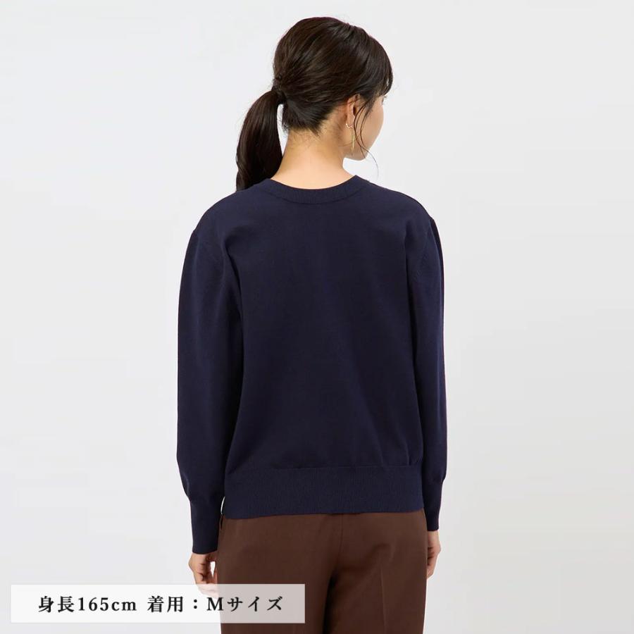 AOYAMA 【洋服の青山】前後2WAY 洗える カーディガン 長袖 レディース