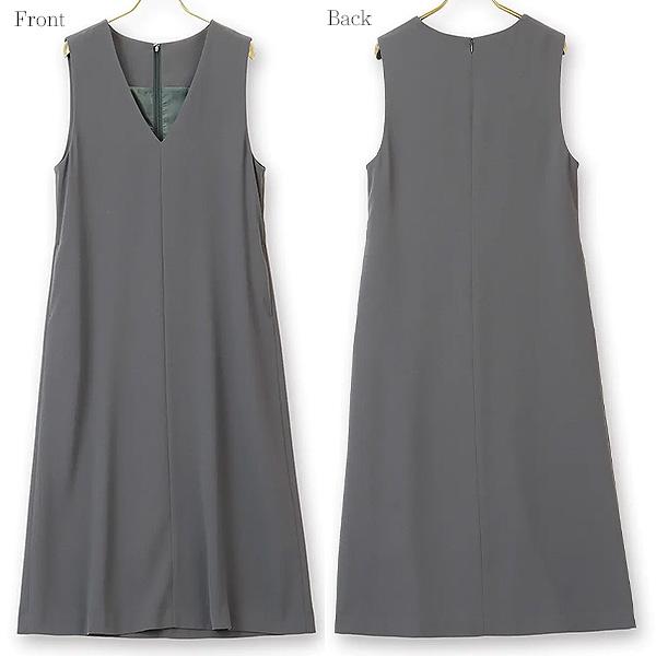 AOYAMA 【洋服の青山】ワンピース レディース オールシーズン グレー