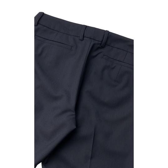 AOYAMA 【洋服の青山】9分丈 ノータック テーパードパンツ 夏用