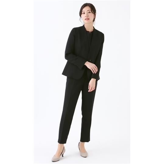 AOYAMA 【洋服の青山】セットアップ可 テーパードパンツ レディース 9