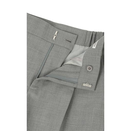 AOYAMA 【洋服の青山】裾上げ済み セミワイドパンツ レディース オール