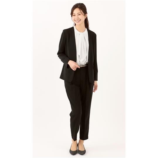 AOYAMA 【洋服の青山】シワになりにくい セットアップ可 裾上げ済