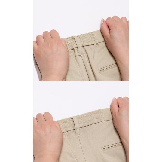 AOYAMA 【洋服の青山】みんなのパンツ 裾上げ済み スラックス スリム
