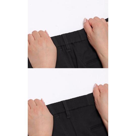 AOYAMA 【洋服の青山】みんなのパンツ 裾上げ済み スラックス スリム