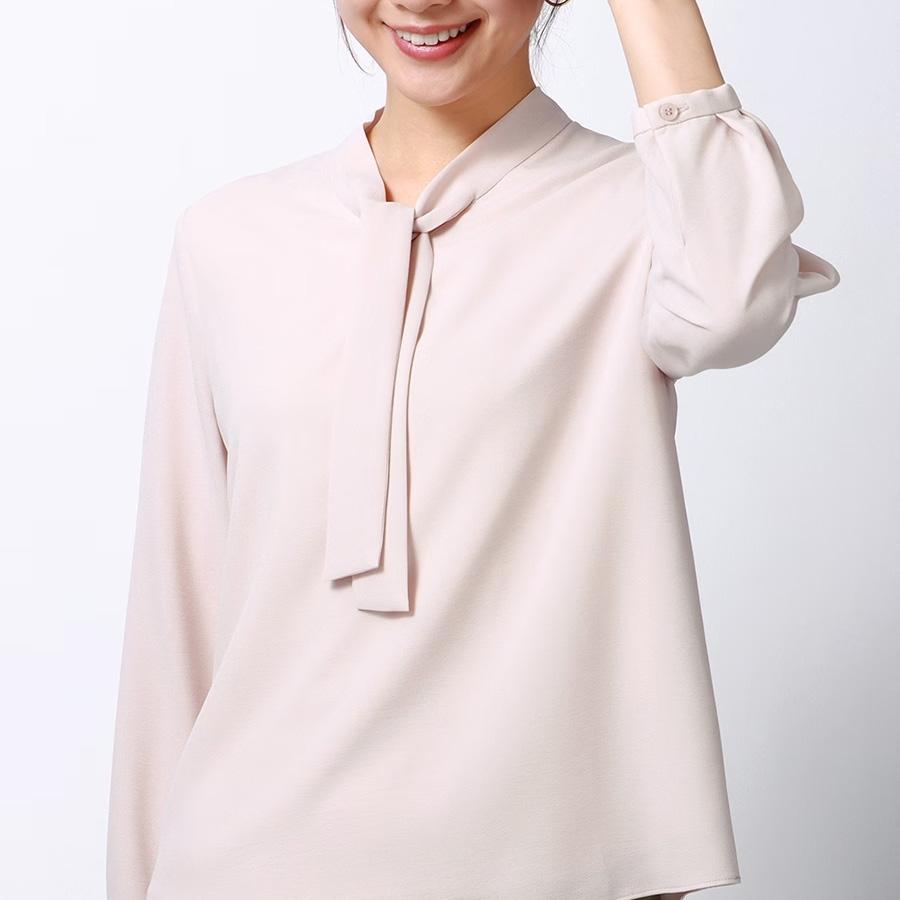 AOYAMA 【洋服の青山】レディース ブラウス bow オールシーズン AOYAMA 【洋服の青山】レディース ブラウス bow オールシーズン