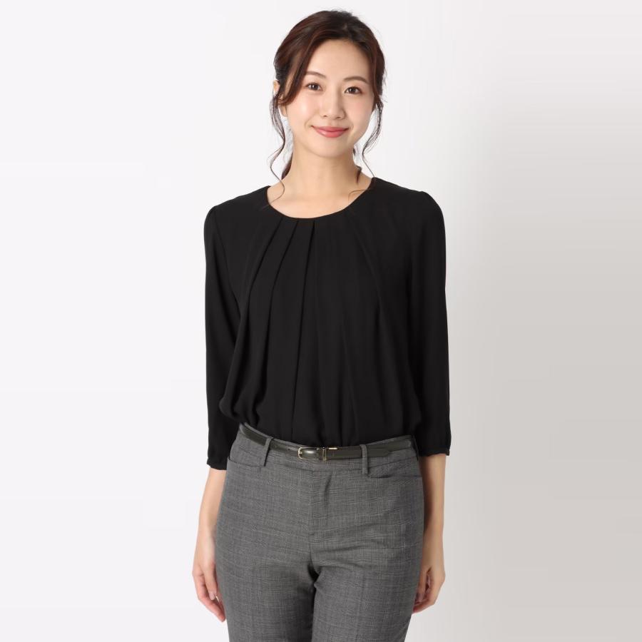 AOYAMA 【洋服の青山】ブラウス レディース オールシーズン ブラック系