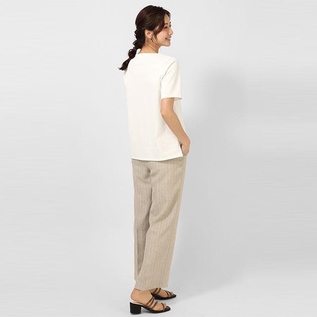 AOYAMA 【洋服の青山】#すご クルーネックカットソー レディース