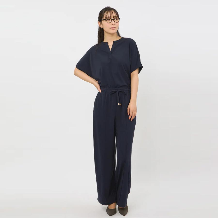 AOYAMA 【洋服の青山】裾上げ済み ワイドパンツ レディース 春夏