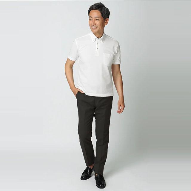 AOYAMA 【洋服の青山】すごポロ ポロシャツ 半袖 メンズ 春夏用