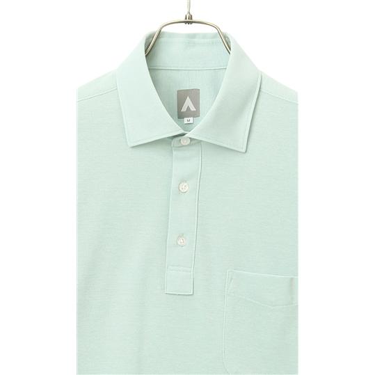 AOYAMA 【洋服の青山】イージーケア ポロシャツ 長袖 メンズ 春夏秋冬