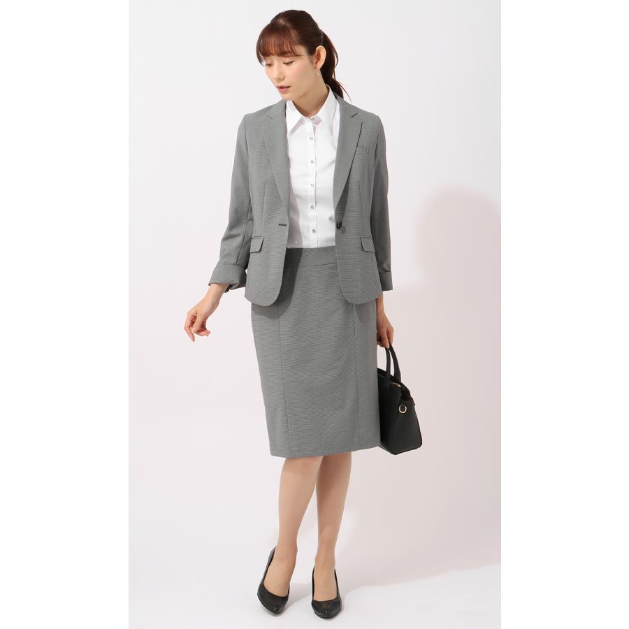 CÉLINE グレー タイトスカート ひざ丈 AOYAMA 【洋服の青山】タイトスカート レディース 夏用 グレー