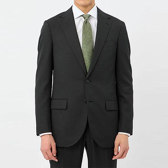 AOYAMA 【洋服の青山】スーツ メンズ スリム オールシーズン ブラック