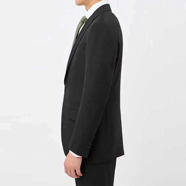 AOYAMA 【洋服の青山】スーツ メンズ スリム オールシーズン ブラック
