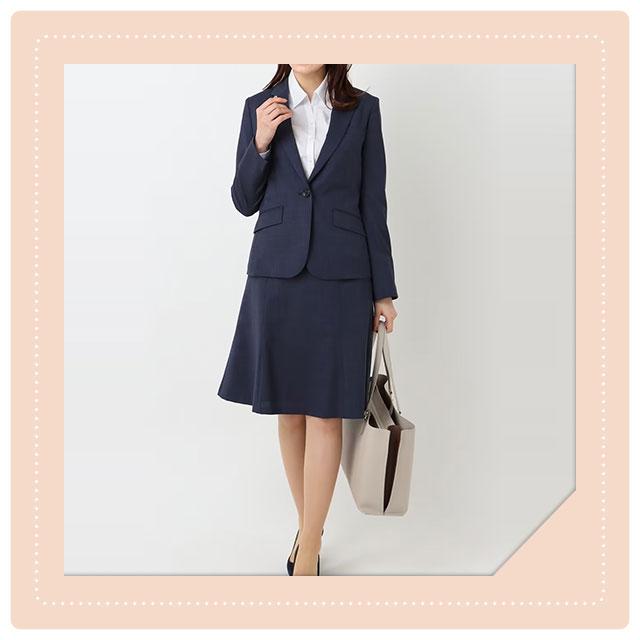AOYAMA 【洋服の青山】レディース ホワイト 白 スキッパーカラー