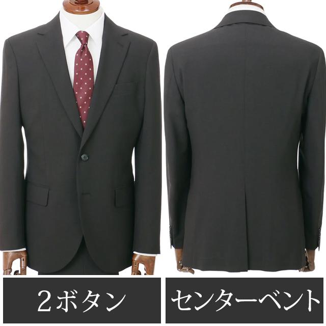 AOYAMA 【洋服の青山】スーツ メンズ スリム ブラック 黒 春夏秋冬