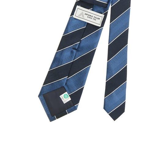 AOYAMA 【洋服の青山】 ネイビー系 レギュラータイ【OEKO-TEX】 全長
