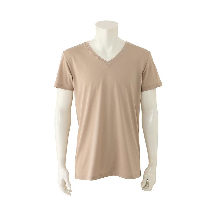 AOYAMA 【洋服の青山】秒乾 インナー 下着 Tシャツ 半袖 Vネック