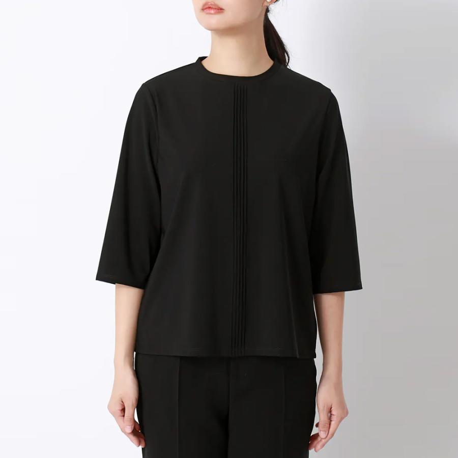 AOYAMA 【洋服の青山】日本製 濃染加工 フォーマル ブラウス 喪服