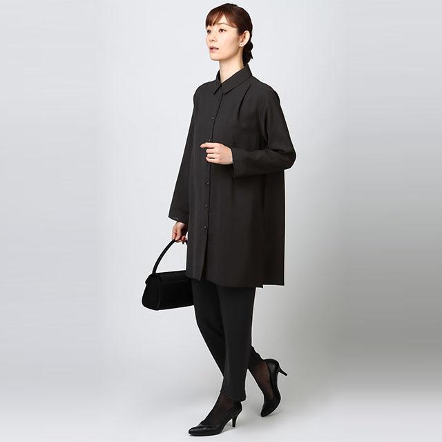 AOYAMA 【洋服の青山】オールシーズン用 ブラック系 フォーマルロング 