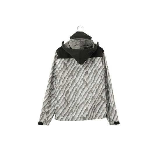 the POOL aoyama ザ プール青山　ミリタリージャケット AOYAMA 【洋服の青山】オールシーズン用 グレー系 山プリント裏
