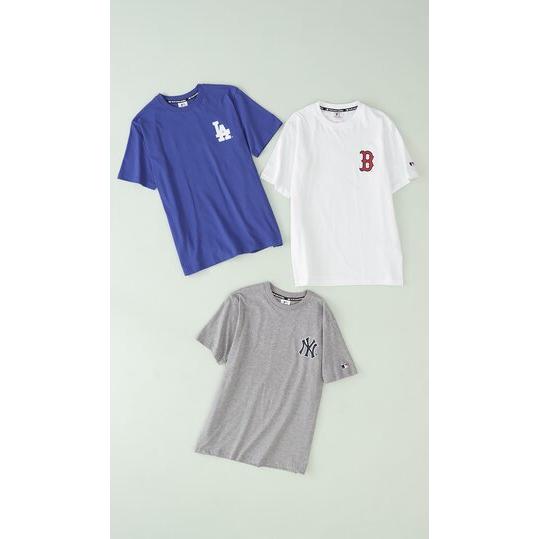 MLB レッドソックス ロゴ　　Tシャツ ネイビー コットン100%  半袖 50%OFF】L/古着 マジェスティック 半袖 ビンテージ Tシャツ