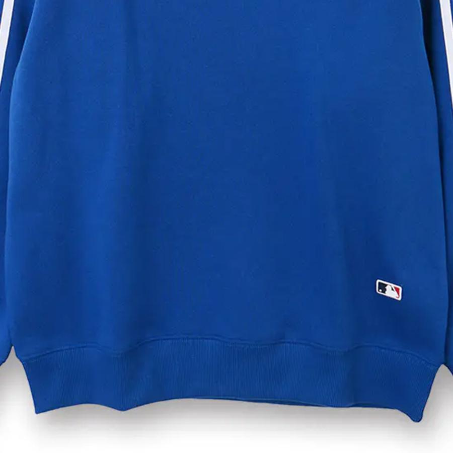 AOYAMA 【洋服の青山】MLB 裏起毛肩ラインクルートレーナー 長袖