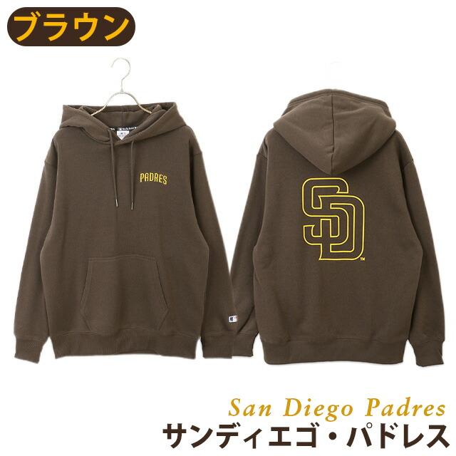 AOYAMA 【洋服の青山】MLB 裏起毛プルパーカー 長袖 メンズ 秋冬