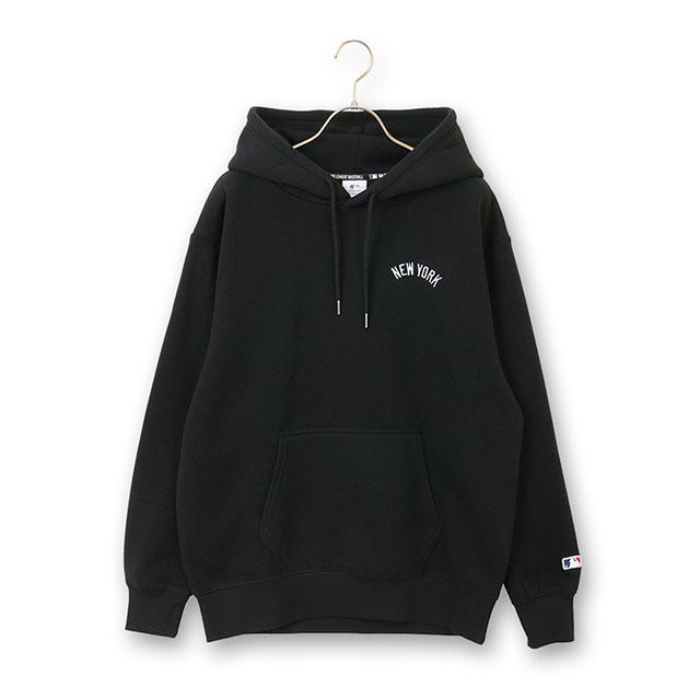 AOYAMA 【洋服の青山】MLB 裏起毛プルパーカー 長袖 メンズ 秋冬