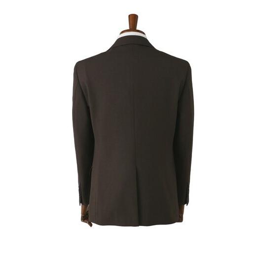 【洋服の青山】ツーパンツ CONTROLα 温度調節 スーツ メンズ スリム 春夏秋冬 ブラウン 茶色 2パンツ 大きいサイズ ワンタック 洗える ストレッチ 動きやすいの画像