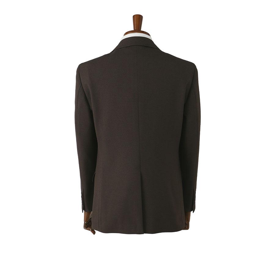 【洋服の青山】ツーパンツ CONTROLα 温度調節 スーツ メンズ スリム 春夏秋冬 ブラウン 茶色 2パンツ 大きいサイズ ワンタック 洗える ストレッチ 動きやすいの画像