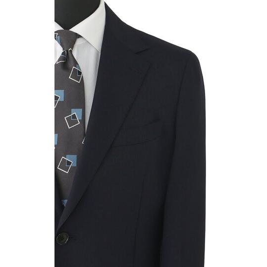 【洋服の青山】CONTROLα 温度調節 大きいサイズ ツーパンツ スーツ メンズ スタイリッシュ 春夏秋冬 ネイビー 紺 2パンツ 洗える ストレッチ 動きやすい 通勤の画像