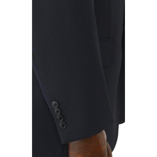 【洋服の青山】CONTROLα 温度調節 大きいサイズ ツーパンツ スーツ メンズ スタイリッシュ 春夏秋冬 ネイビー 紺 2パンツ 洗える ストレッチ 動きやすい 通勤の画像