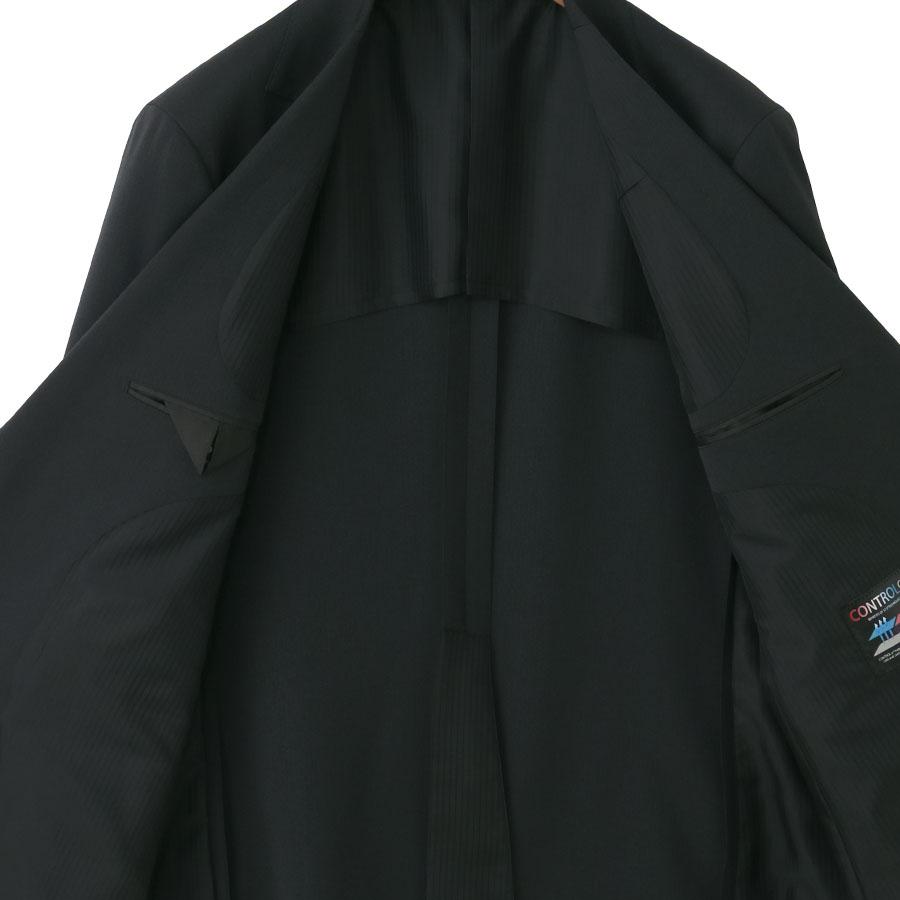 【洋服の青山】CONTROLα 温度調節 大きいサイズ ツーパンツ スーツ メンズ スタイリッシュ 春夏秋冬 グレー チャコール 2パンツ 洗える ストレッチ 動きやすいの画像